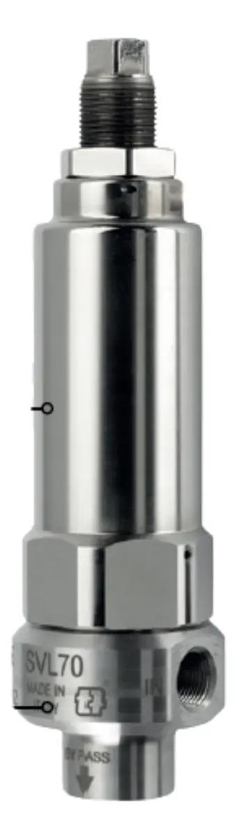 Valvula De Seguridad Tecomec Slv70 Italia Para Hidrolavadora