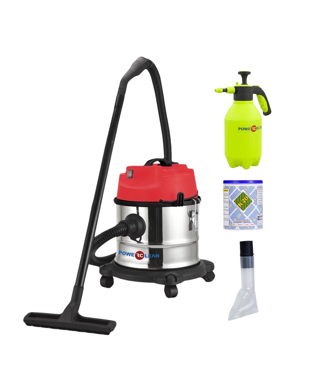 Combo Aspiradora Sopladora Limpia Lava Tapizados 15 Lt 1200w