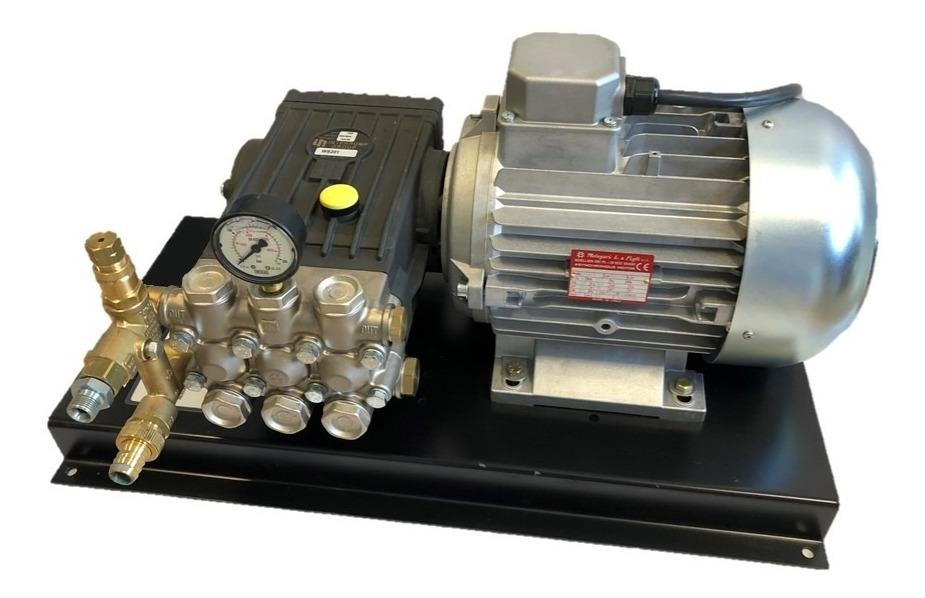 Hidrolavadora Profesional Interpump Placa Base 200 Bar 15 L/min 380V Trifasica