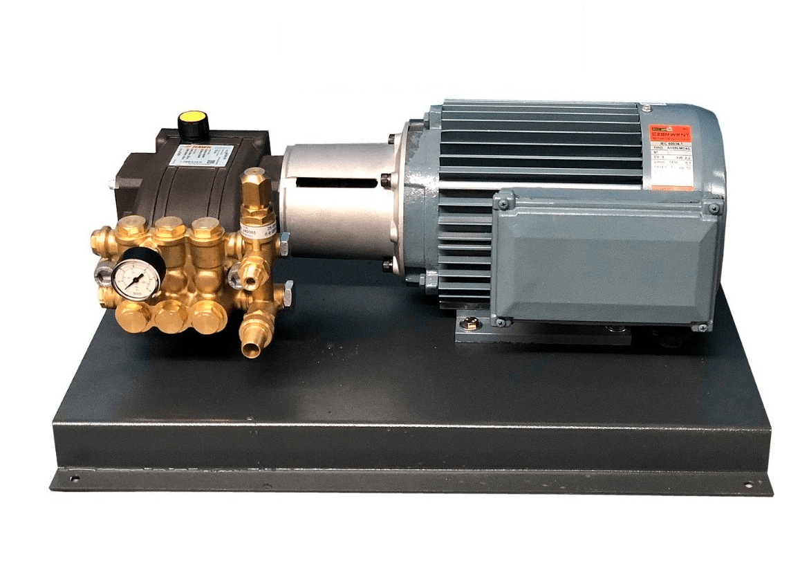 Hidrolavadora Profesional Hawk Placa Base 150 Bar 8 L/min 380V Trifasica