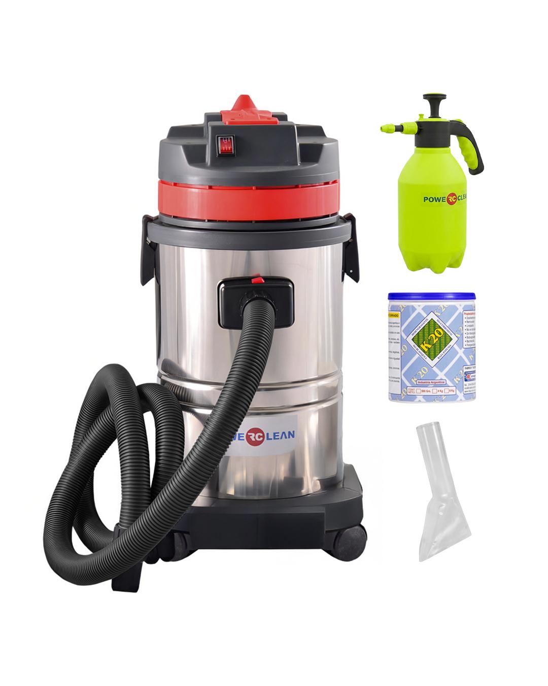 KIT ASPIRADORA CB30 + PICO TRANSPARENTE + PULVERIZADOR + K20