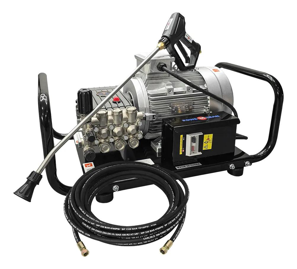 Hidrolavadora Profesional Powerclean Placa Base 200 Bar 21 L/min 380V Trifasica