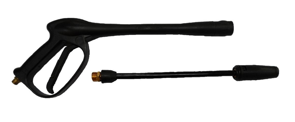 Pistola Lanza Hidrolavadora Universal Gamma Robust Black Bta