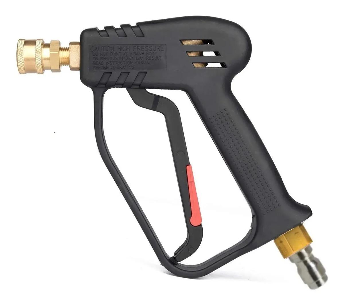 Pistola Corta Hidrolavadora Max 280 Bar Con Acoples Rapidos
