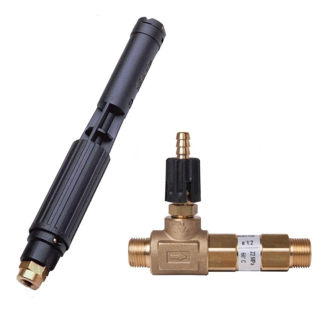 PICO LANZA ESPUMA LS-12 2.1 + INYECTOR DETERGENTE 15LTS/MIN