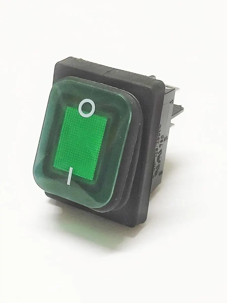 Interruptor Tecla Encendido Verde Orig Lavatapizado Elsea Rc