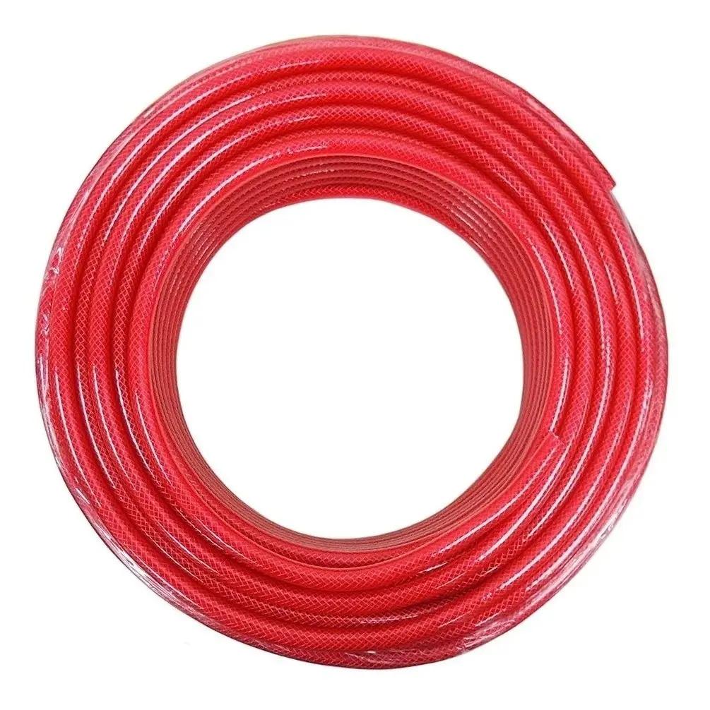 Manguera Pvc Roja 3/4 Reforzada Ingreso Agua Hidrolavadora