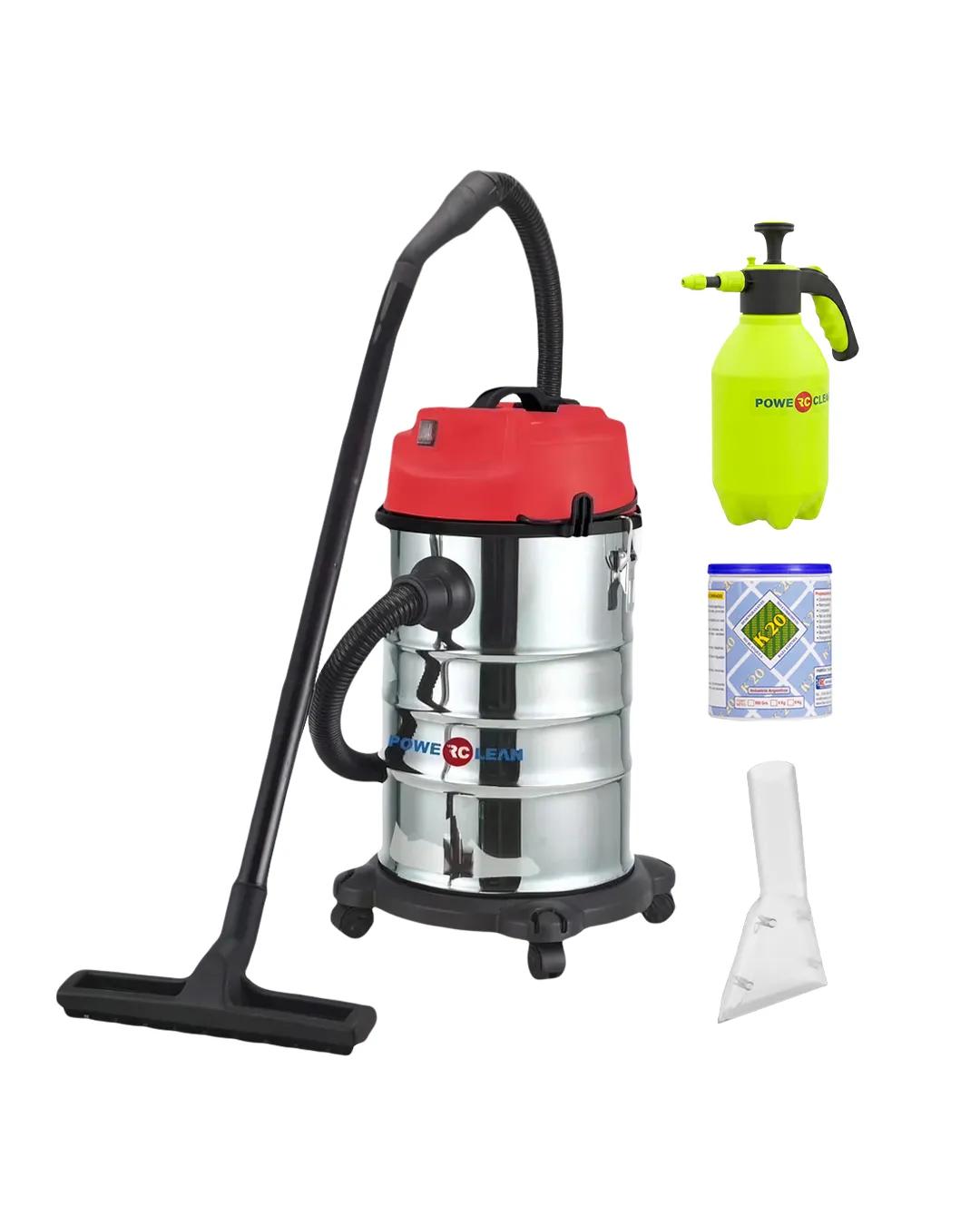 Combo Aspiradora Sopladora Limpia Tapizados Multifuncional Powerclean 30 Lt 1200w