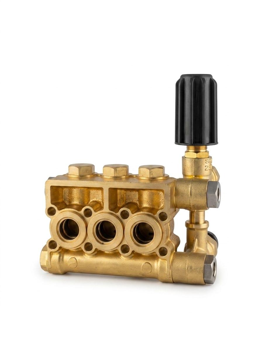Cabezal Bronce Completo Con Valvula Bypass 3wz-2010 Y 2012