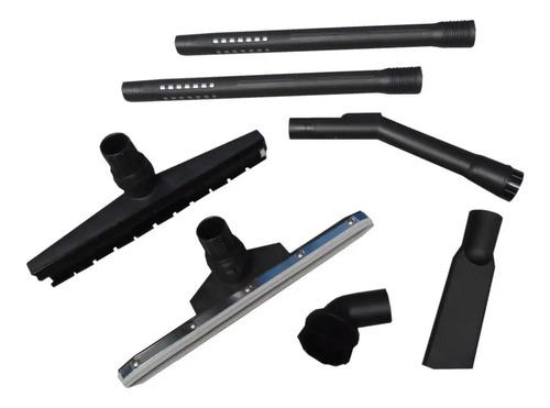 Kit Accesorios Aspiradora D.38 Picos Caños Cepillos Soteco