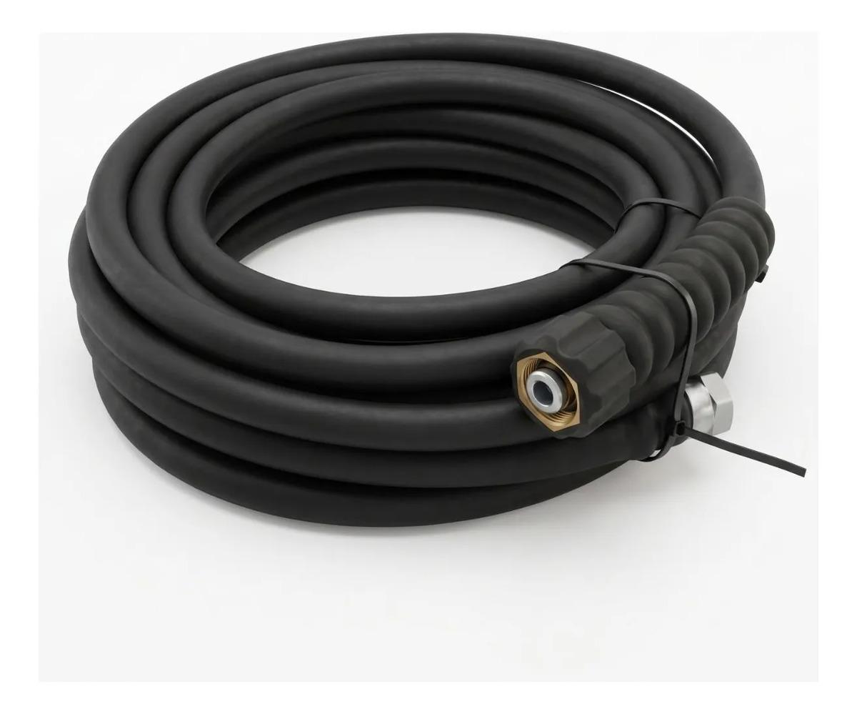 MANGUERA ORIGINAL 10 METROS HIDROLAVADORA AVENJET M22 T14 X BSP 3/8 HEMBRA