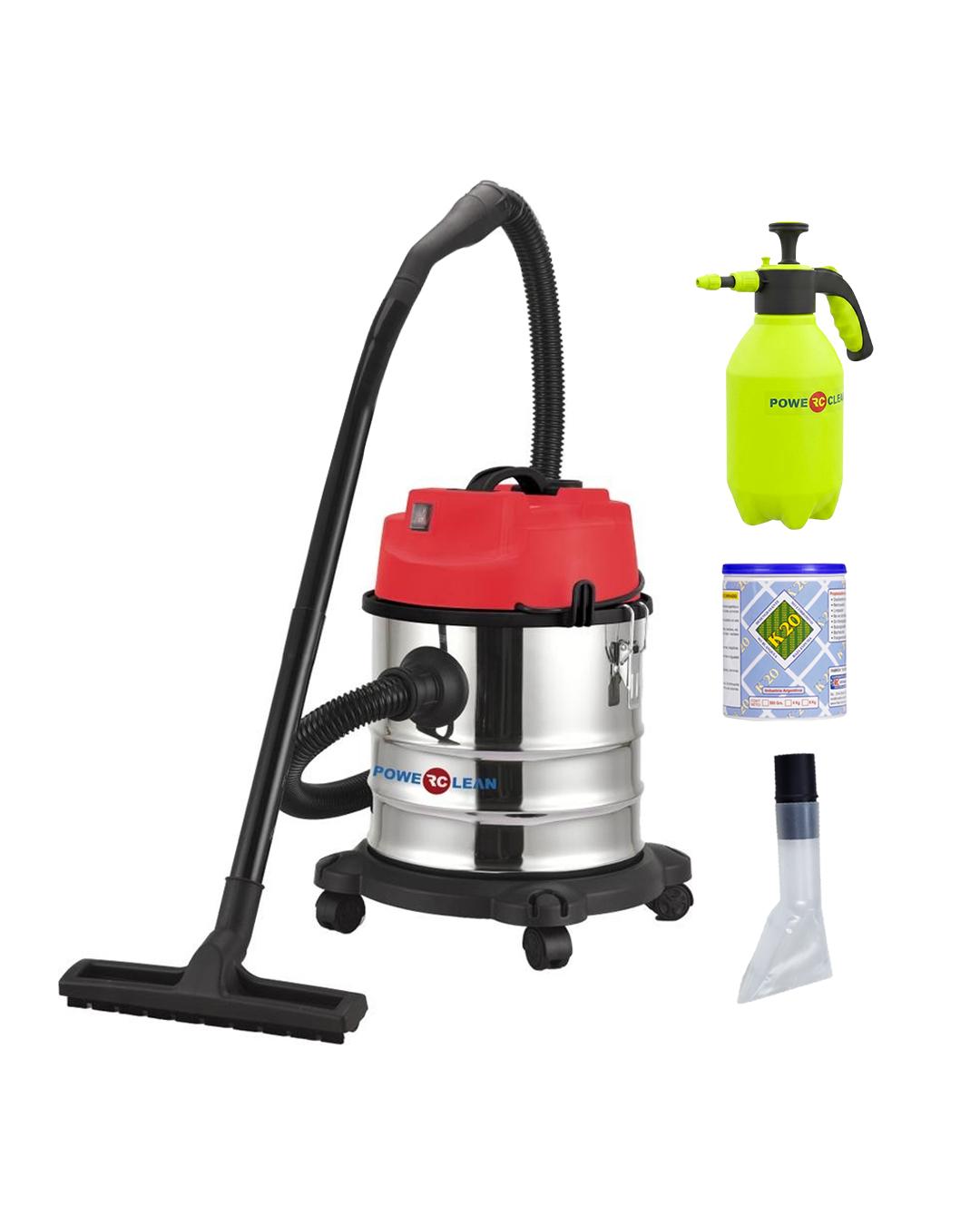 Combo Aspiradora Sopladora Limpia Lava Tapizados 20 Lt 1200w