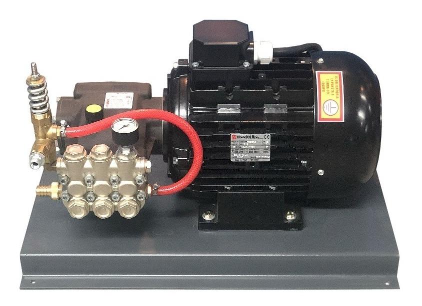 Hidrolavadora Profesional Hawk Placa Base 250 Bar 15 L/min 380V Trifasica