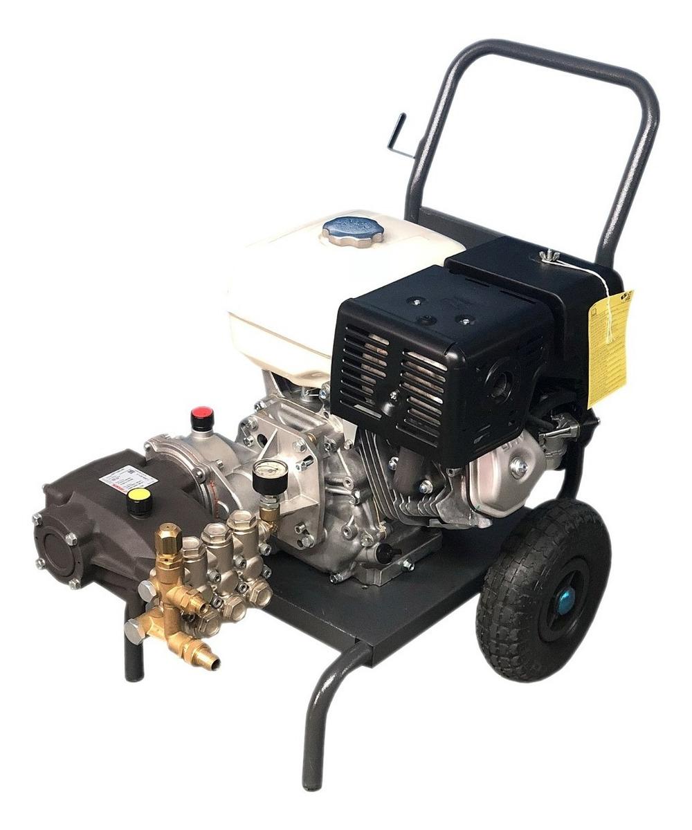 Hidrolavadora Profesional a Explosion Honda 200 Bar 15 L/min 13 HP Bomba Interpump WS201
