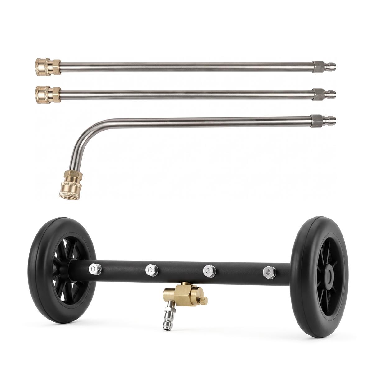 KIT LAVACHASIS CON 3 LANZAS
