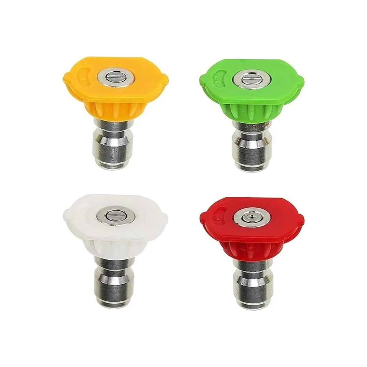 Set De Picos X4 Hidrolavadora Para Acople Rpido 025