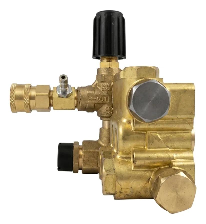 Cabezal Bronce Completo Con Bypass 3wz-15xx Hidrolavadora R