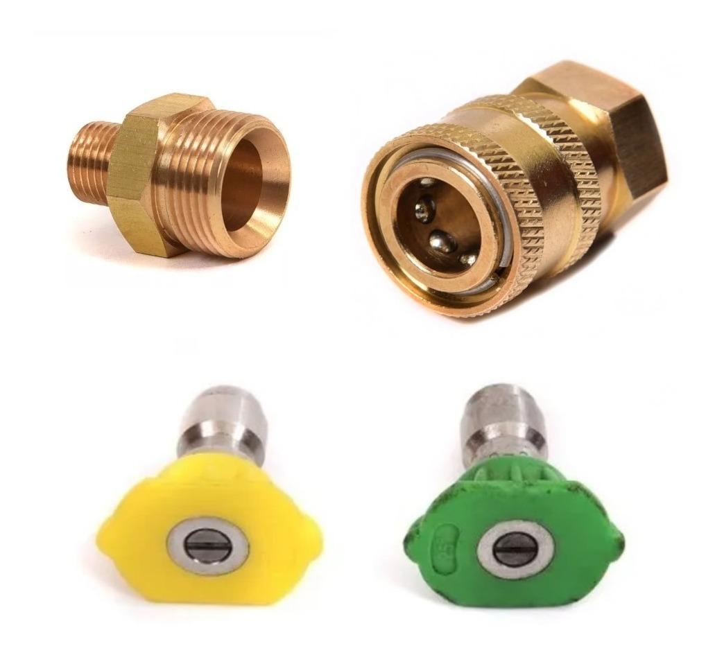 Adaptador Acople Foam Lance Annovi 610 757 768 935 Bronce