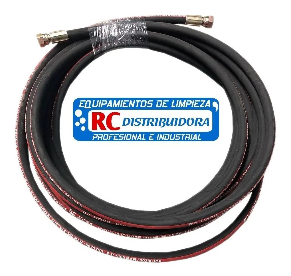 MANGUERA R2 3/8 Agua Fria X 10 MTS Con Terminales 38H X 38H