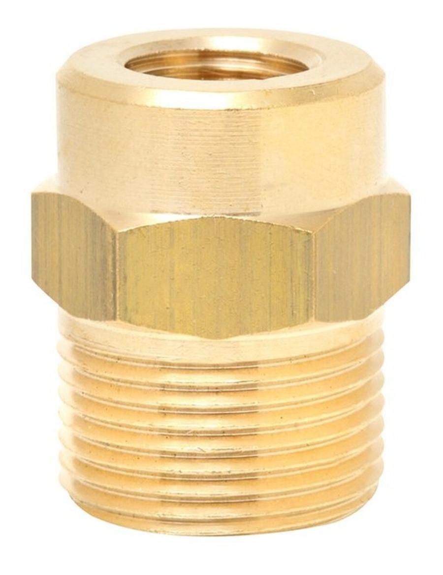 Niple Acople Rapido M22 T.15 X 1/4 Hembra Bronce