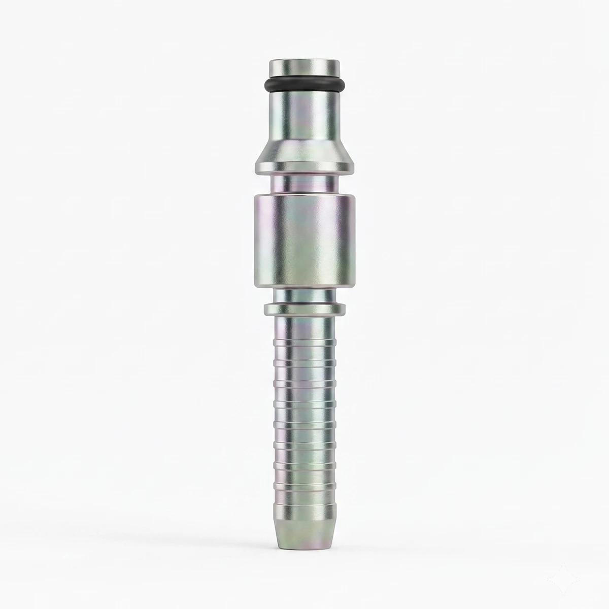 Terminal Para Prensar Manguera R1 1/4 Varias Marcas 9mm .