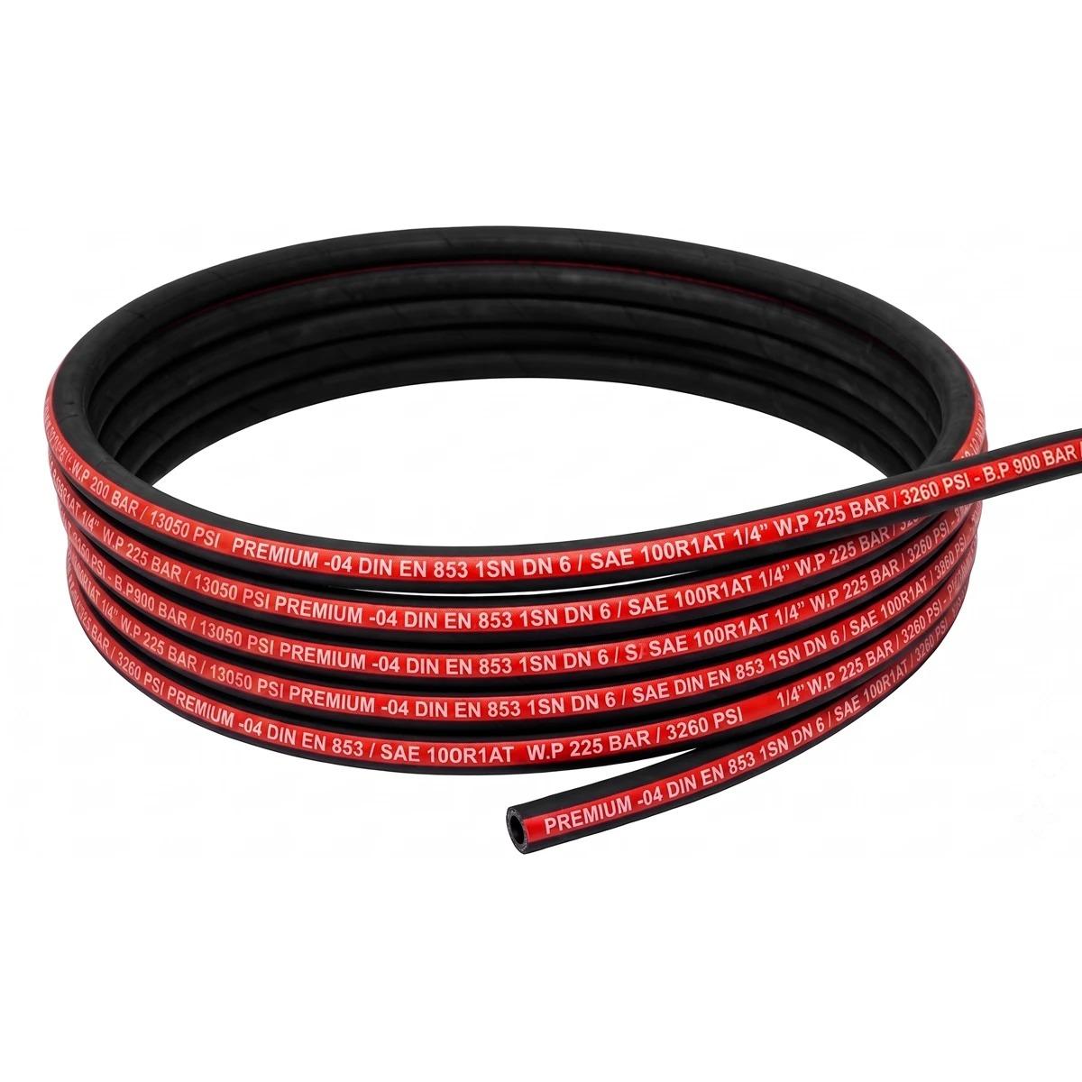 MANGUERA R1 1/4 Agua Fria X 8 MTS Acople Rapido A Bolas X Terminal BSP 1/4H