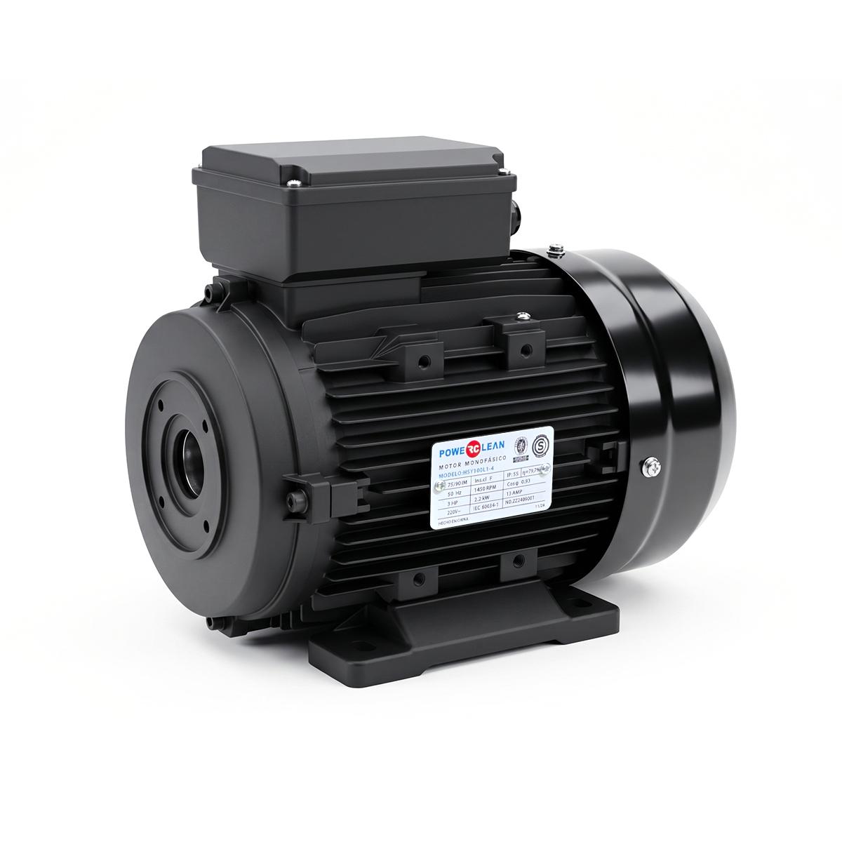 MOTOR POWERCLEAN 3HP 220V 1450 RPM - EJE HUECO