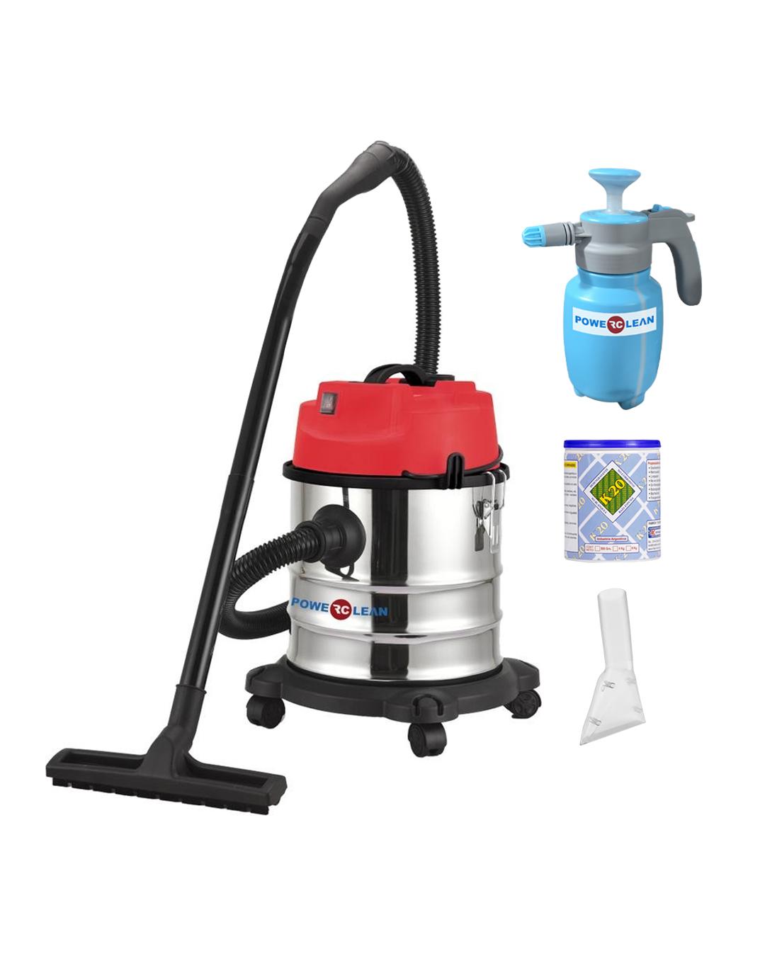 Combo Aspiradora Sopladora Limpia Lava Tapizados 20 Lt 1200w