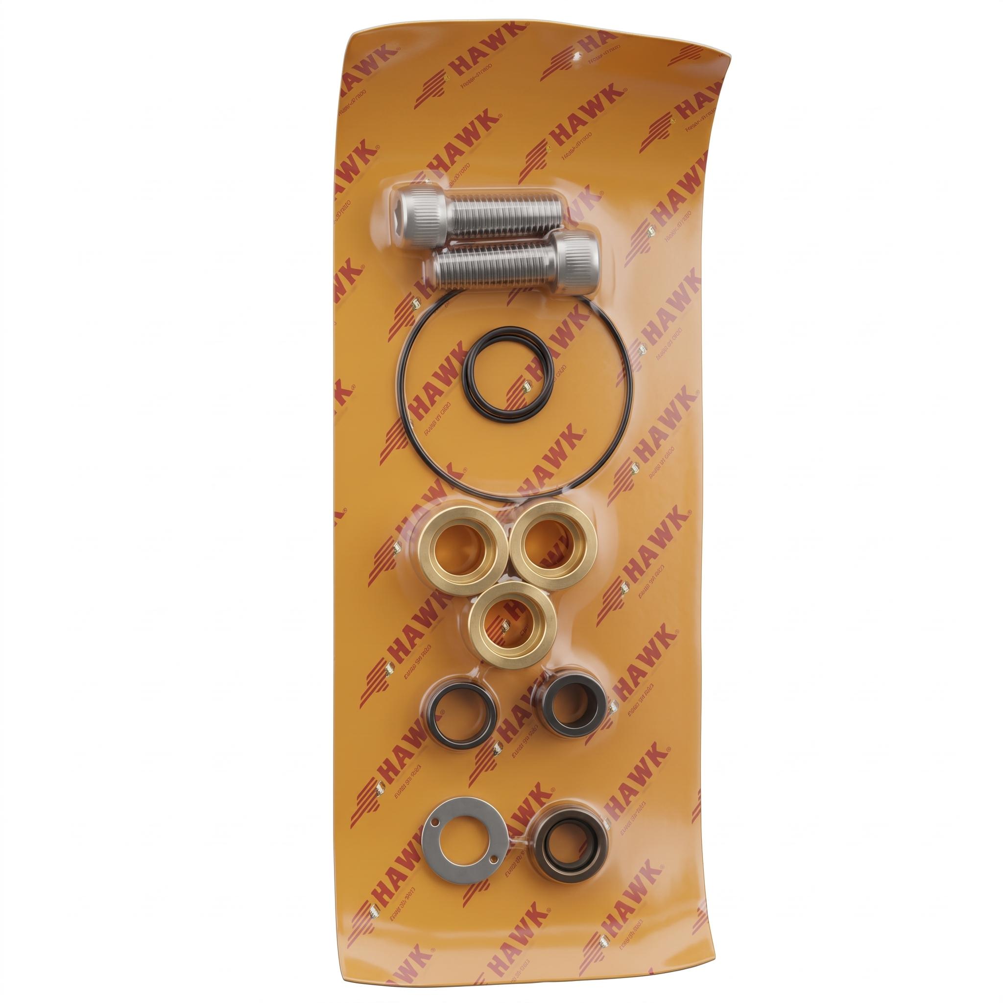 Kit Empaquetaduras Hidrolavadora Hawk Bomba Nhd 8515 Naranj