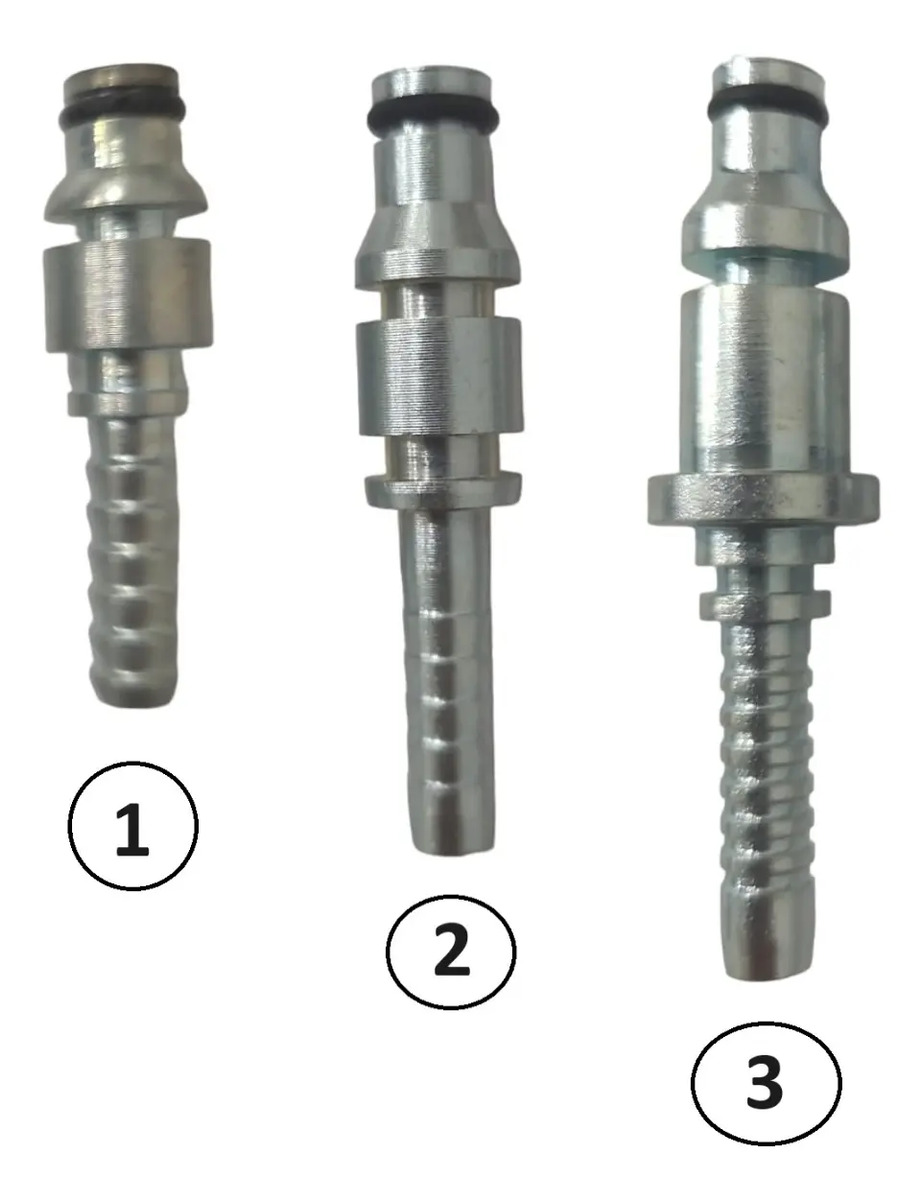 Terminal Para Prensar Manguera R1 1/4 Varias Marcas