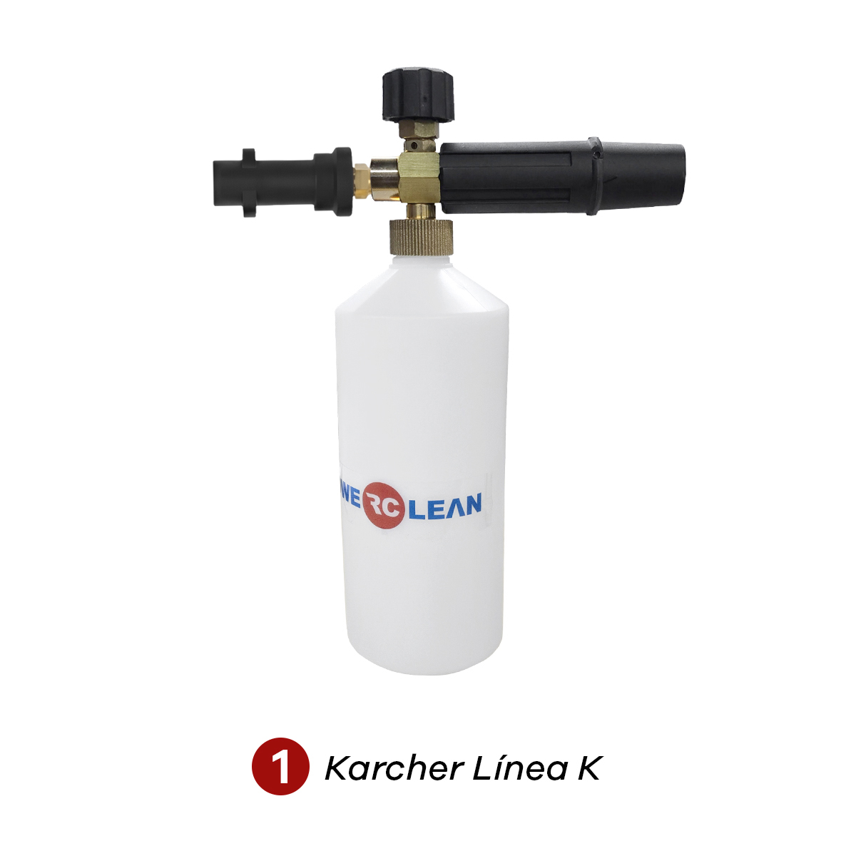 Foam Lance Profesional 1Lt Pico 1.25mm Con Acople Karcher